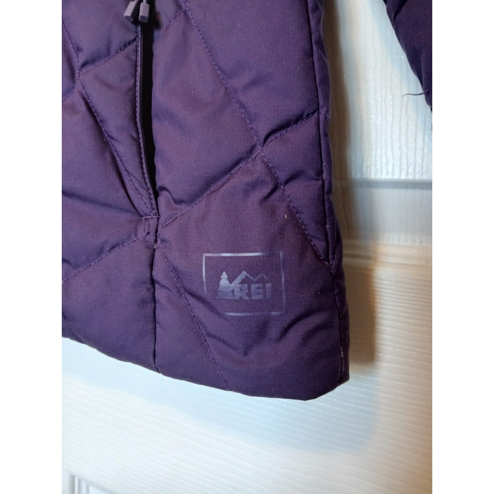 REI Co-op Therum Down Jacket Women Small Full Zip Water Repellent - Picture 2 of 5